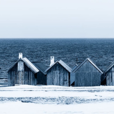 Fototapet, Boathouse Blues, Rebel Walls - Img 2