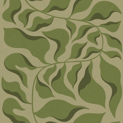Fototapet, Bold Botanica, Light Green, Rebel Walls - Img 2