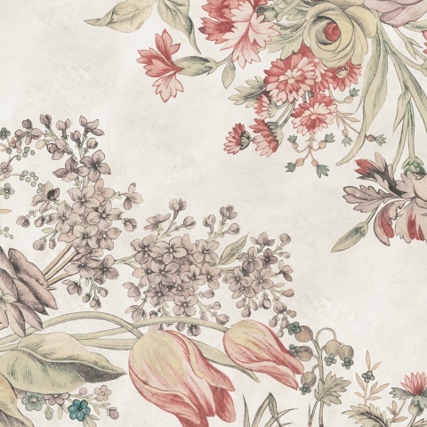 Fototapet, Bold Floral, Pink, Rebel Walls - Img 2