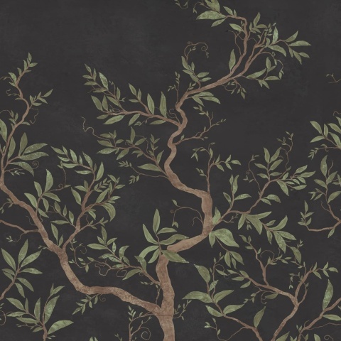 Fototapet, Branches of Dreams, Black, Rebel Walls - Img 2