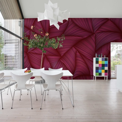 Fototapet, Candy Straps, Raspberry, Rebel Walls - Img 3