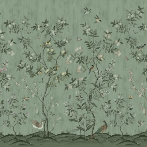 Fototapet, Chinoiserie Chic, Jade, Rebel Walls - Img 2