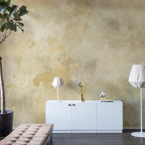 Fototapet, Color Clouds, Gold, Rebel Walls - Img 3