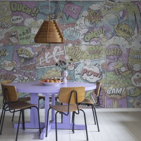 Fototapet, Comics, Vintage, Rebel Walls - Img 4