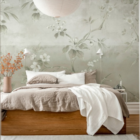Fototapet, Concrete Flowers, Beige, Rebel Walls - Img 3