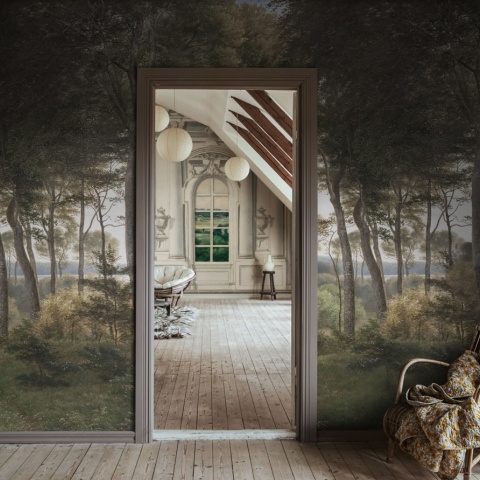 Fototapet, Danish Forest, Morning, Rebel Walls - Img 3