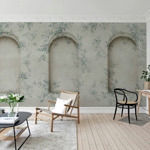 Fototapet, Daydream Arches, Blue, Rebel Walls