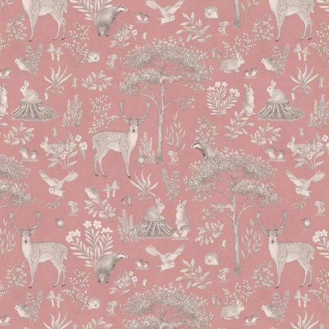 Fototapet Fantastic Forest - Vintage Pink, Kikki Belle - Img 2