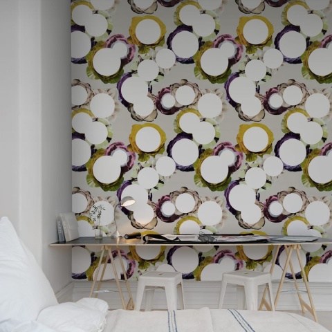 Fototapet, Flower Dot, Vintage, Rebel Walls - Img 6