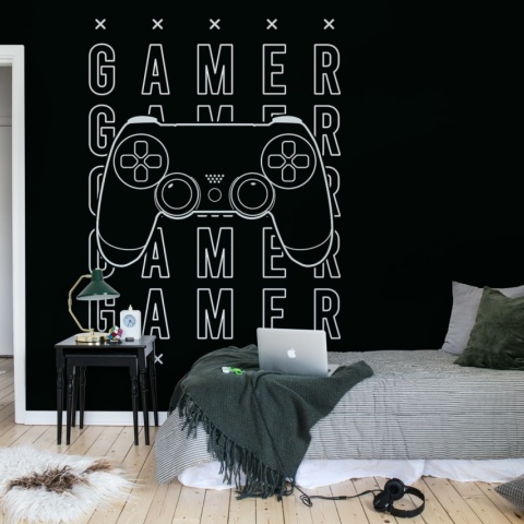 Fototapet, Gamer, Black, Rebel Walls - Img 3