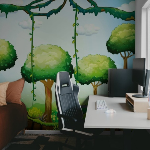 Fototapet, Gaming World, Green, Rebel Walls - Img 3