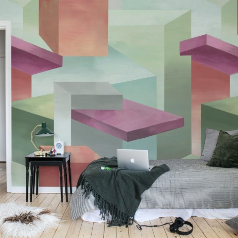 Fototapet, Geometrics, Multi, Rebel Walls - Img 3