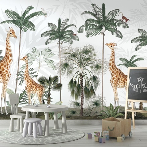 Fototapet Gracious Giraffes, Kikki Belle - Img 4
