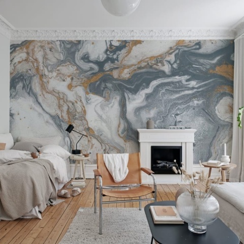 Fototapet, Gray Agate, Rebel Walls - Img 6