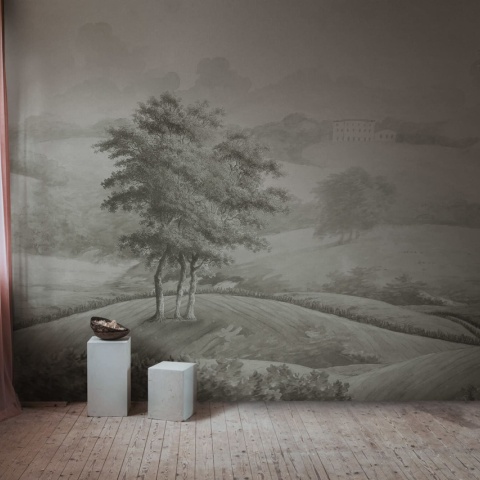 Fototapet, Hilltop House, Beige, Rebel Walls - Img 6
