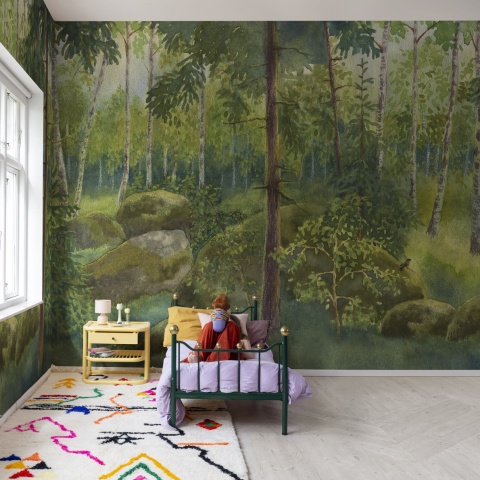 Fototapet, Home Forest, Spring, Rebel Walls - Img 7