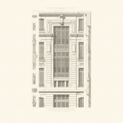 Fototapet, Hotel Hachette, Vintage, Rebel Walls - Img 2