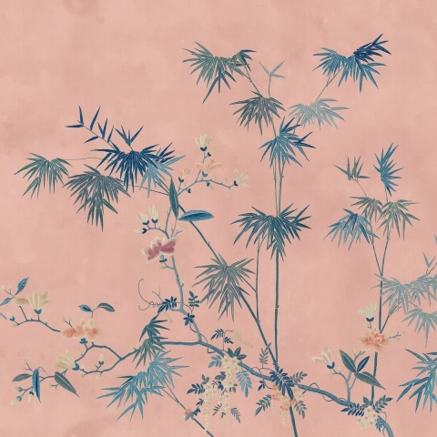 Fototapet lavabil, Bamboo Grove, Pink, Sandberg - Img 2