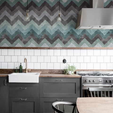 Fototapet lavabil, Chevron 9511W