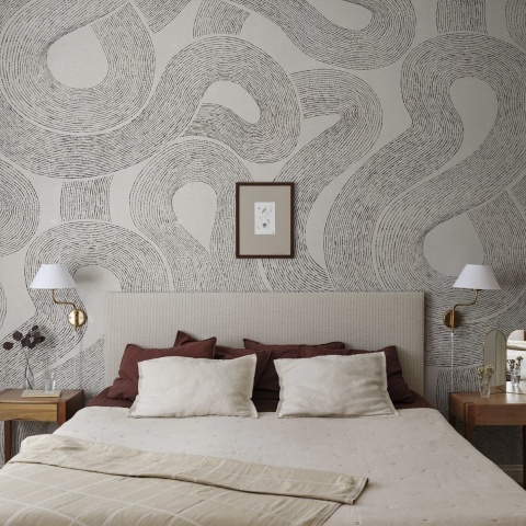 Fototapet lavabil, Zen Mural, Graphite, Sandberg - Img 3