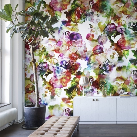 Fototapet, Lily Pond, Rainbow, Rebel Walls - Img 4