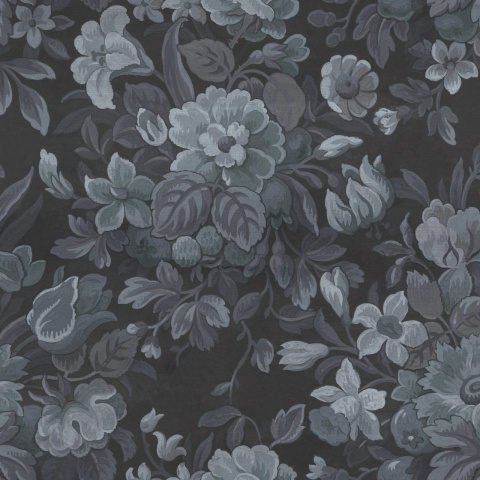 Fototapet, Majestic Vintage Garden, Dark Blue, Rebel Walls - Img 2