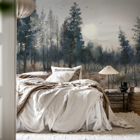 Fototapet, Melodic Forest, Autumn, Rebel Walls