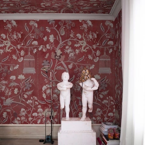 Fototapet, Mystic Garden, Red, Rebel Walls - Img 3