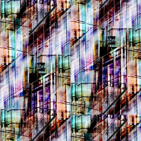 Fototapet, Neon City, Rebel Walls - Img 2