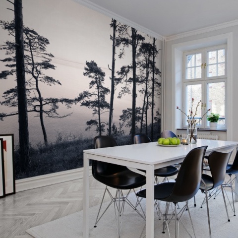 Fototapet, Old Pine Trees, Rebel Walls - Img 4