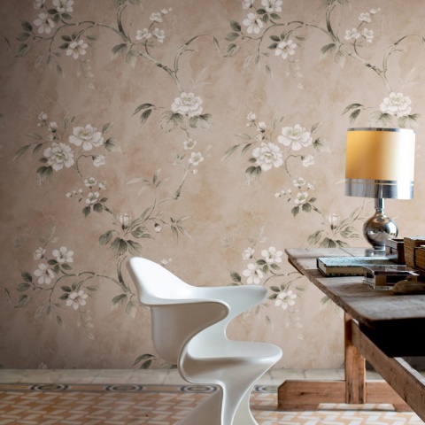 Fototapet, Poetic Flora, Dusty Pink, Rebel Walls