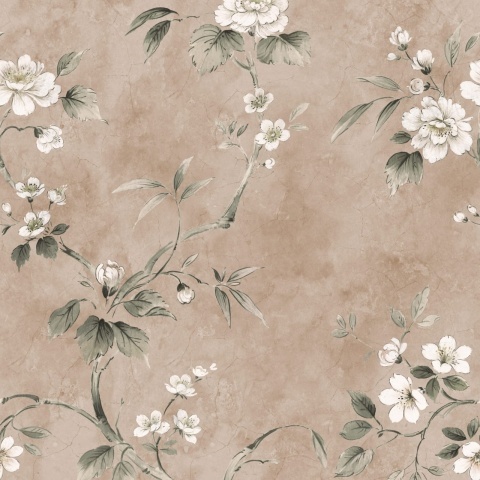 Fototapet, Poetic Flora, Dusty Pink, Rebel Walls - Img 2
