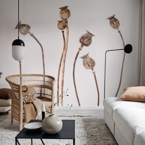 Fototapet, Poppy Capsules, Rebel Walls