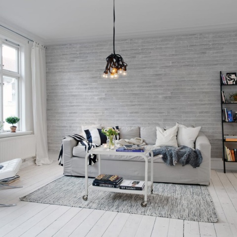 Fototapet, Pulp, White, Rebel Walls - Img 4