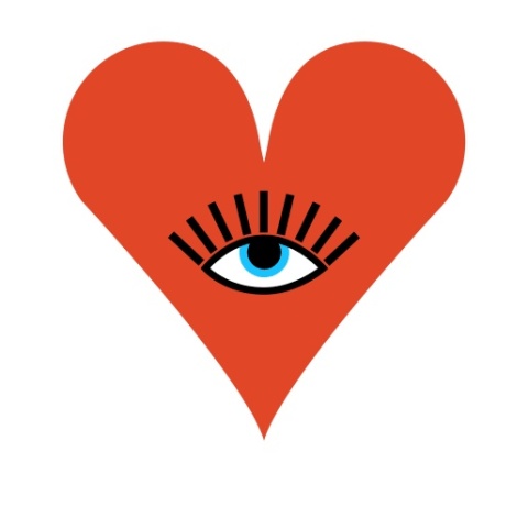 Fototapet, Queen of Hearts, Red, Rebel Walls - Img 2