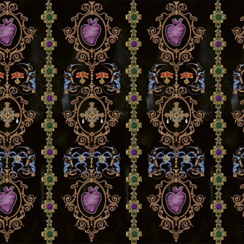 Fototapet Queen's Treasure (Onix), VLAdiLA - Img 2