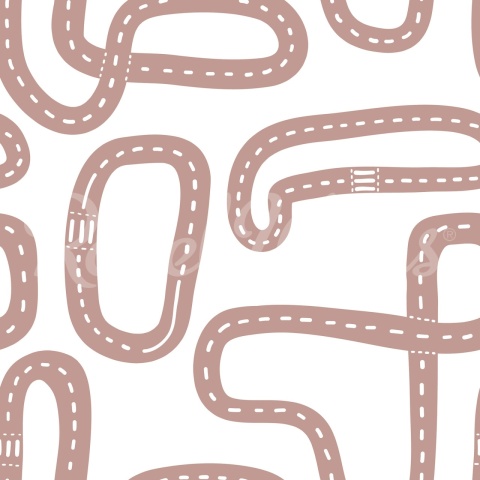 Fototapet, Race Track, Soft Pink, Rebel Walls - Img 2