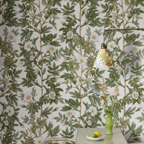 Fototapet, Rose Hip, Green, Rebel Walls - Img 3