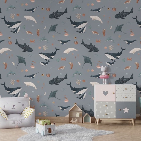 Fototapet Splendid Sea - Blue, Kikki Belle - Img 3