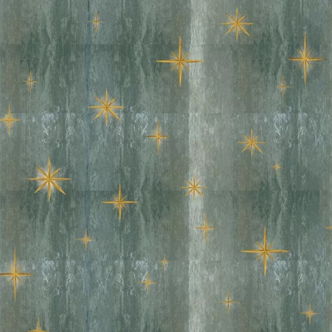 Fototapet Stars Olive (textured), VLAdiLA - Img 2