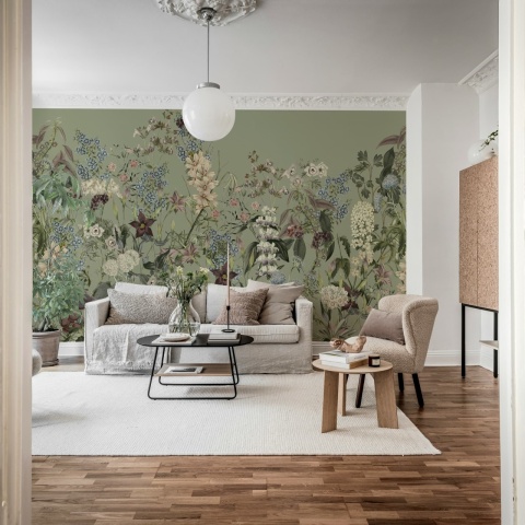 Fototapet, Summerland, Green, Rebel Walls