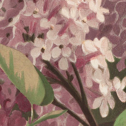 Fototapet, Syringa Flowers, Black, Rebel Walls - Img 4