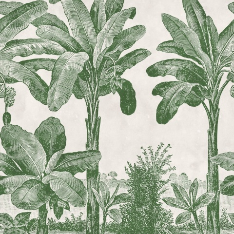Fototapet, Timeless Tropics, Green, Rebel Walls - Img 2