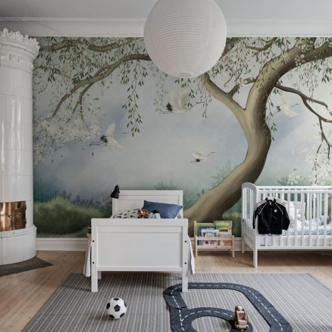 Fototapet, Tree of Dreams, White, Rebel Walls - Img 3