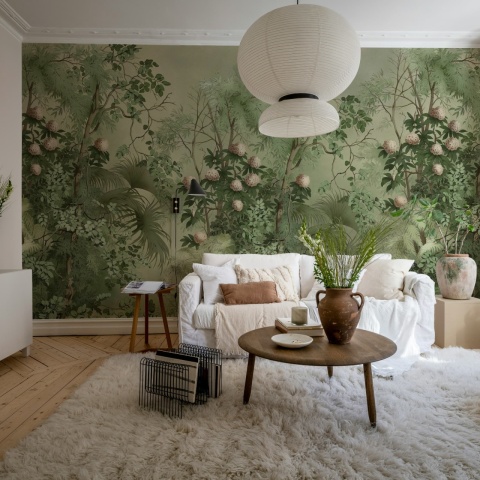 Fototapet, Tropical Bush, Green, Rebel Walls - Img 3
