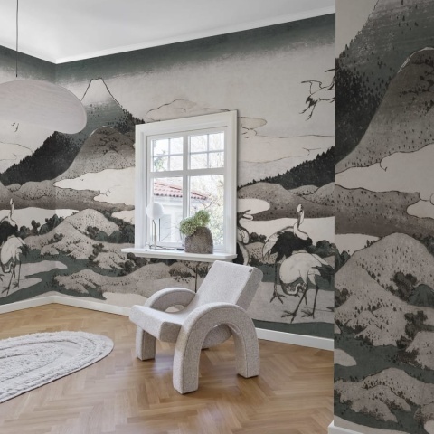 Fototapet, Umezawa Manor in Sagami Province, Soft, Rebel Walls - Img 3