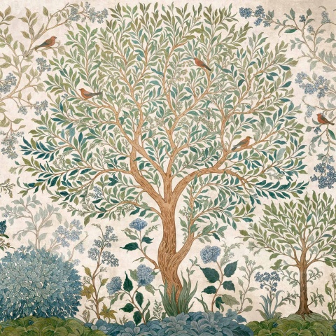Fototapet Varanasi Tree, Stone, Coordonne - Img 2