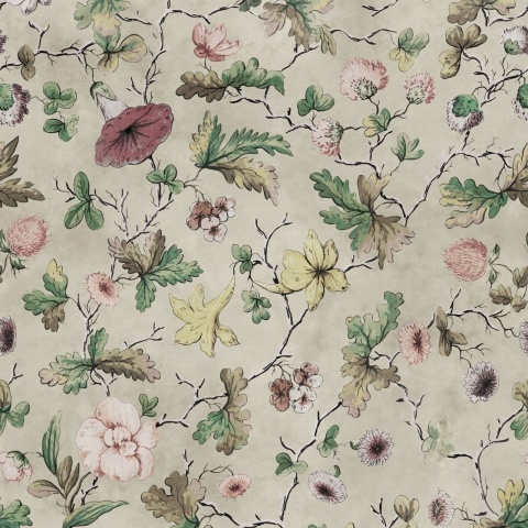 Fototapet, Verdant Bloom, Beige, Rebel Walls - Img 2