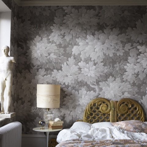 Fototapet, Vintage Foliage, Gray, Rebel Walls - Img 3