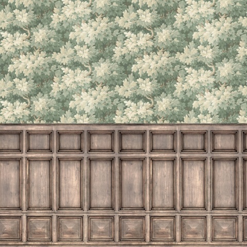 Fototapet, Vintage Foliage, Panels, Rebel Walls - Img 2